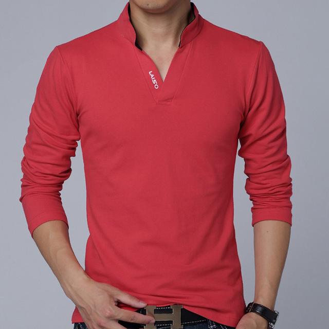 West Louis™ Long Sleeve Slim Fit T Shirt afbeelding 3