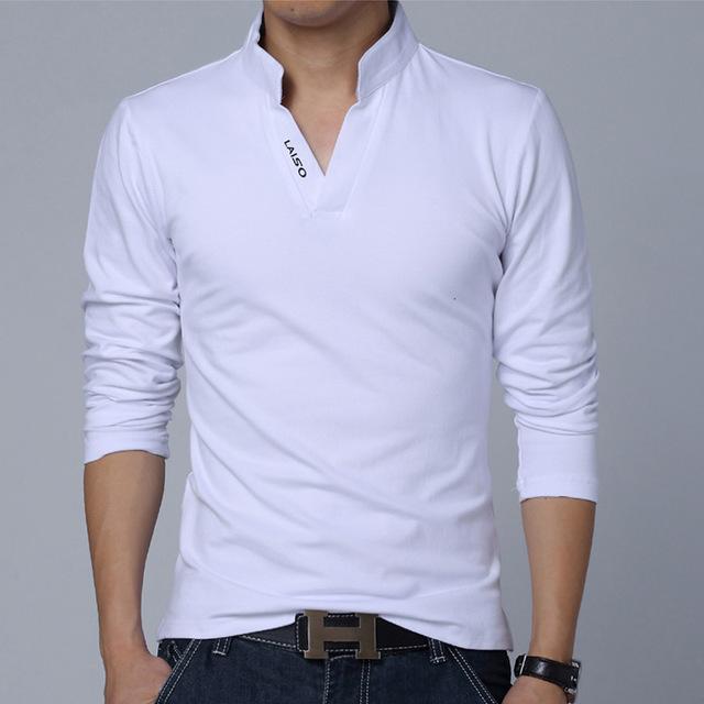 West Louis™ Long Sleeve Slim Fit T Shirt afbeelding 4