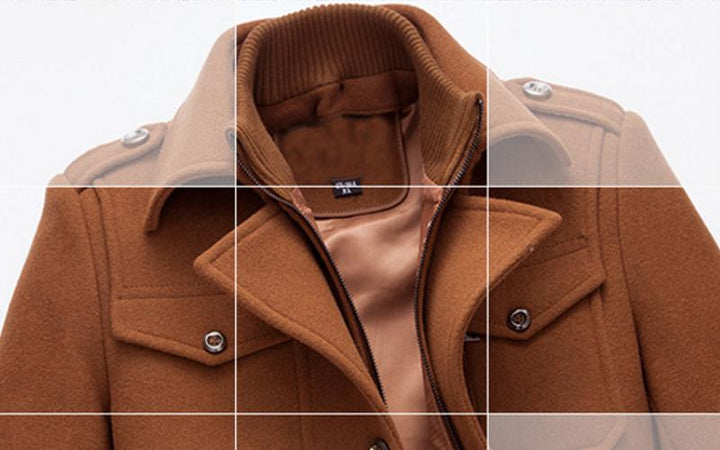 West Louis™ Wool Winter Warm Outerwear Coat afbeelding 7