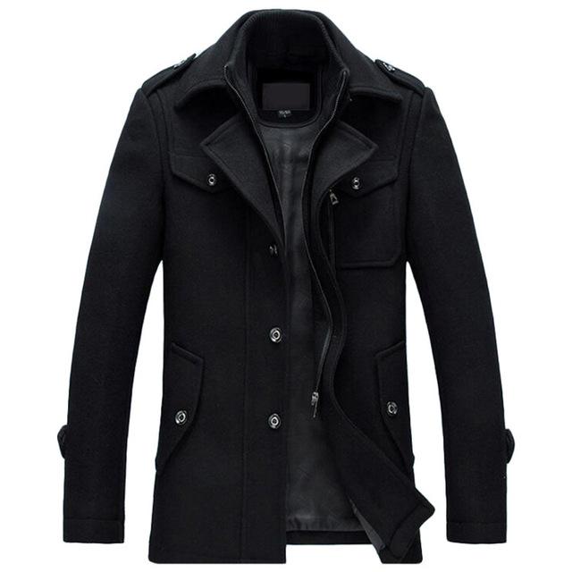 West Louis™ Wool Winter Warm Outerwear Coat afbeelding 4
