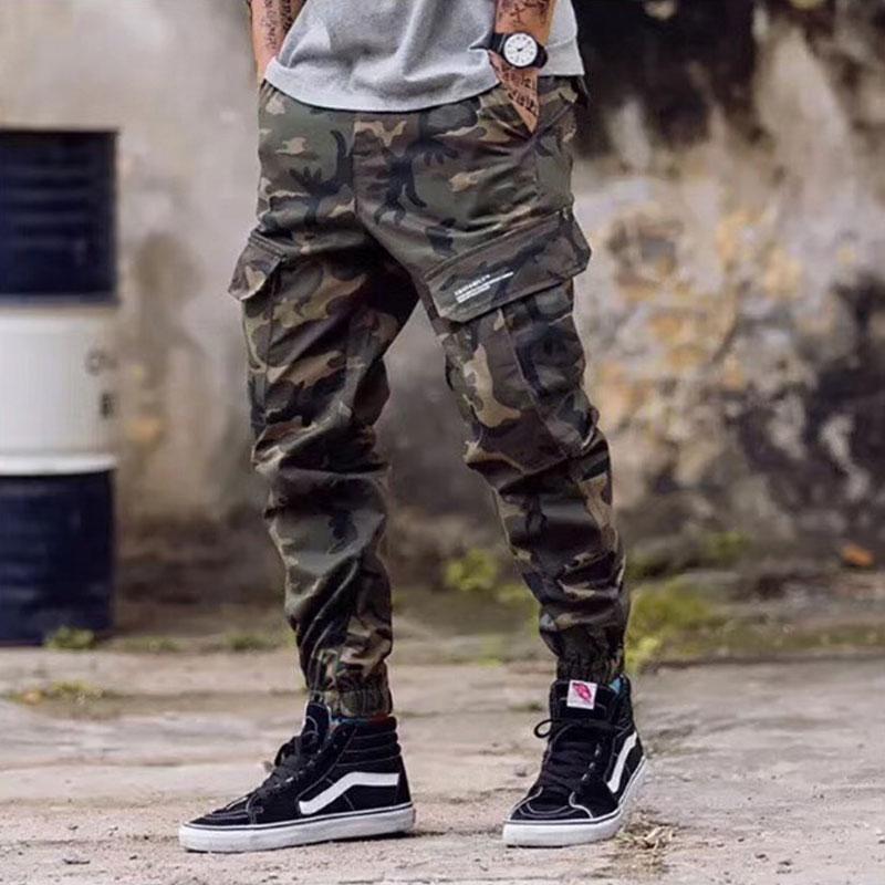 West Louis™ American Camouflage Jogger Pants afbeelding 1