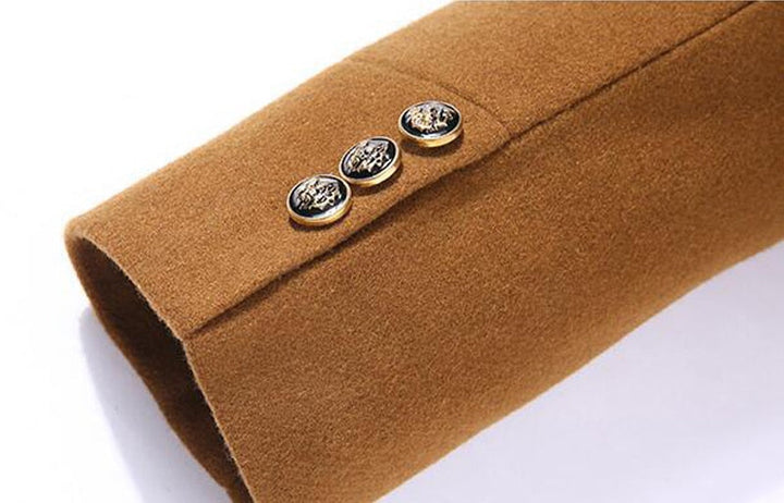 West Louis™ Wool Cashmere Detachable Scarf Coat afbeelding 9