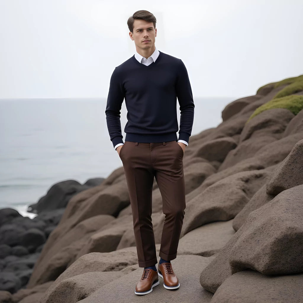 Ancien | Luxurious Men's Hybrid Oxford Sneakers afbeelding 4