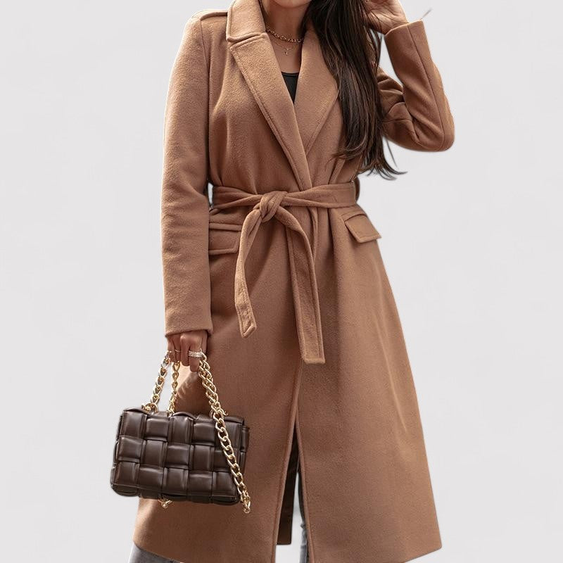 Ancien | Women's Long Thick Winter Coat afbeelding 1