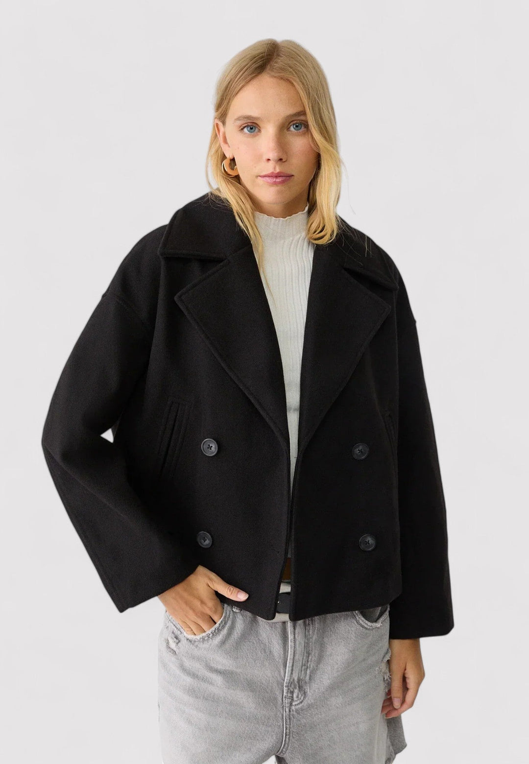 Ancien | Short Double-Breasted Jacket afbeelding 6