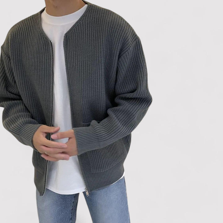 Ancien | Old Money Knitted Men's Cardigan afbeelding 8