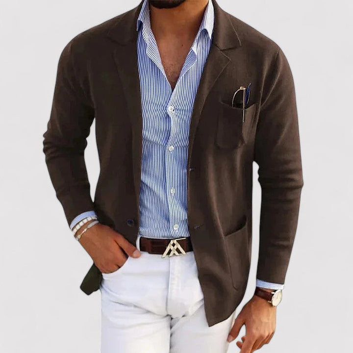 Ancien | Stylish Men's Blazer with Casual Button Pockets and Lapel Collar afbeelding 7