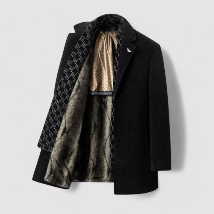 Ancien | Old Money Men's Estate Wool Coat afbeelding 1