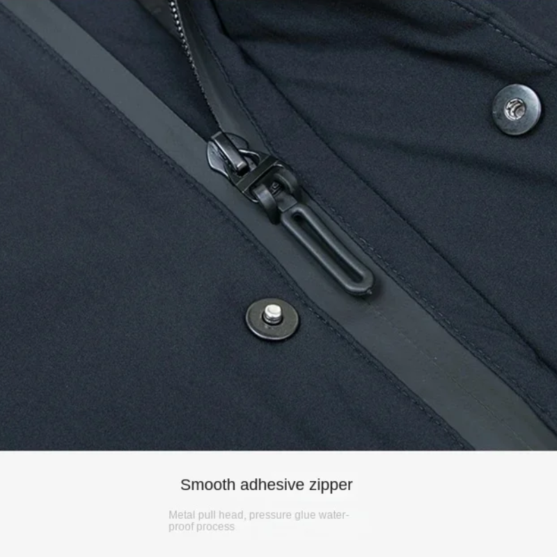 Ancien | Men’s Windproof Winter Parka Jacket with Warm Lining afbeelding 11