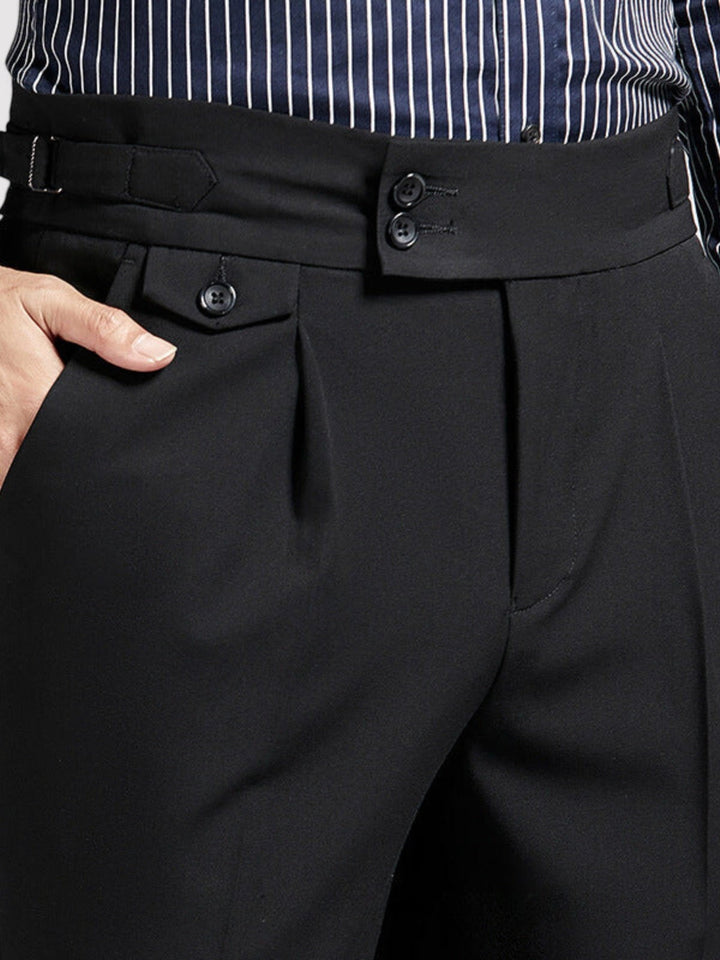 Ancien | Men's Naples Wrinkle Free High-Waist Pantalon afbeelding 9