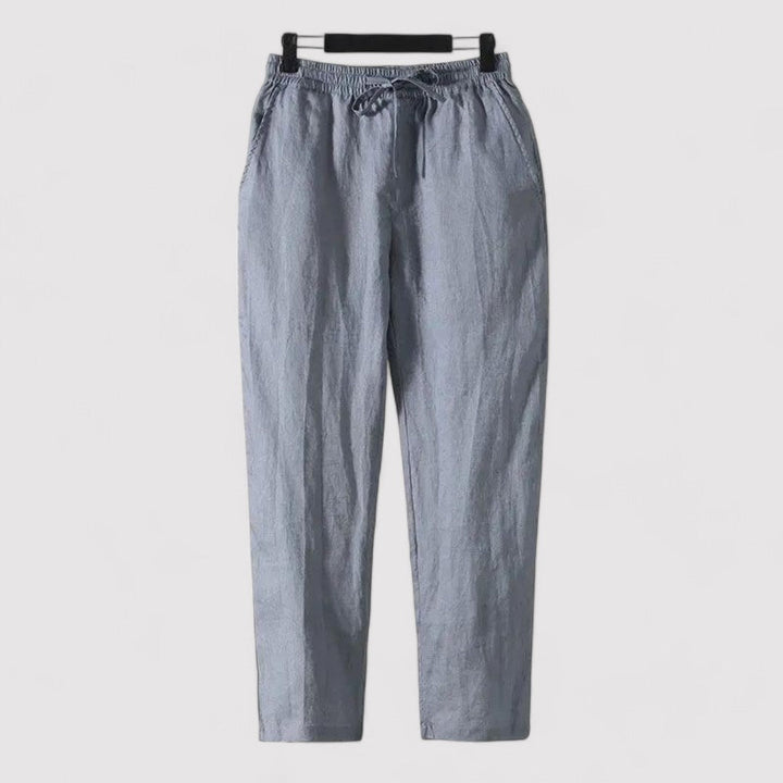 Ancien | Linen Pantalon (Straight Fit) afbeelding 3