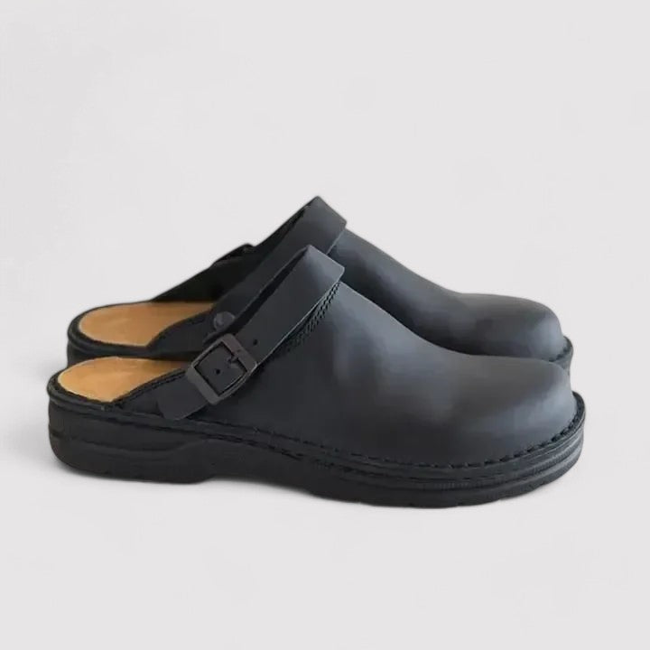 Ancien | Orthopaedic Leather Shoes-Slippers Unisex afbeelding 1