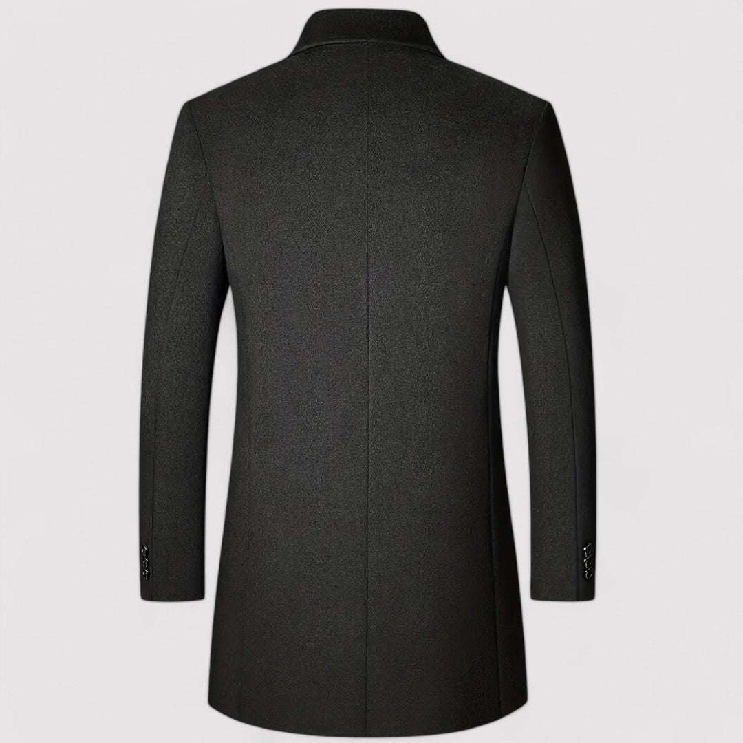 Ancien | Men's Premium Woolen Long Jacket afbeelding 2