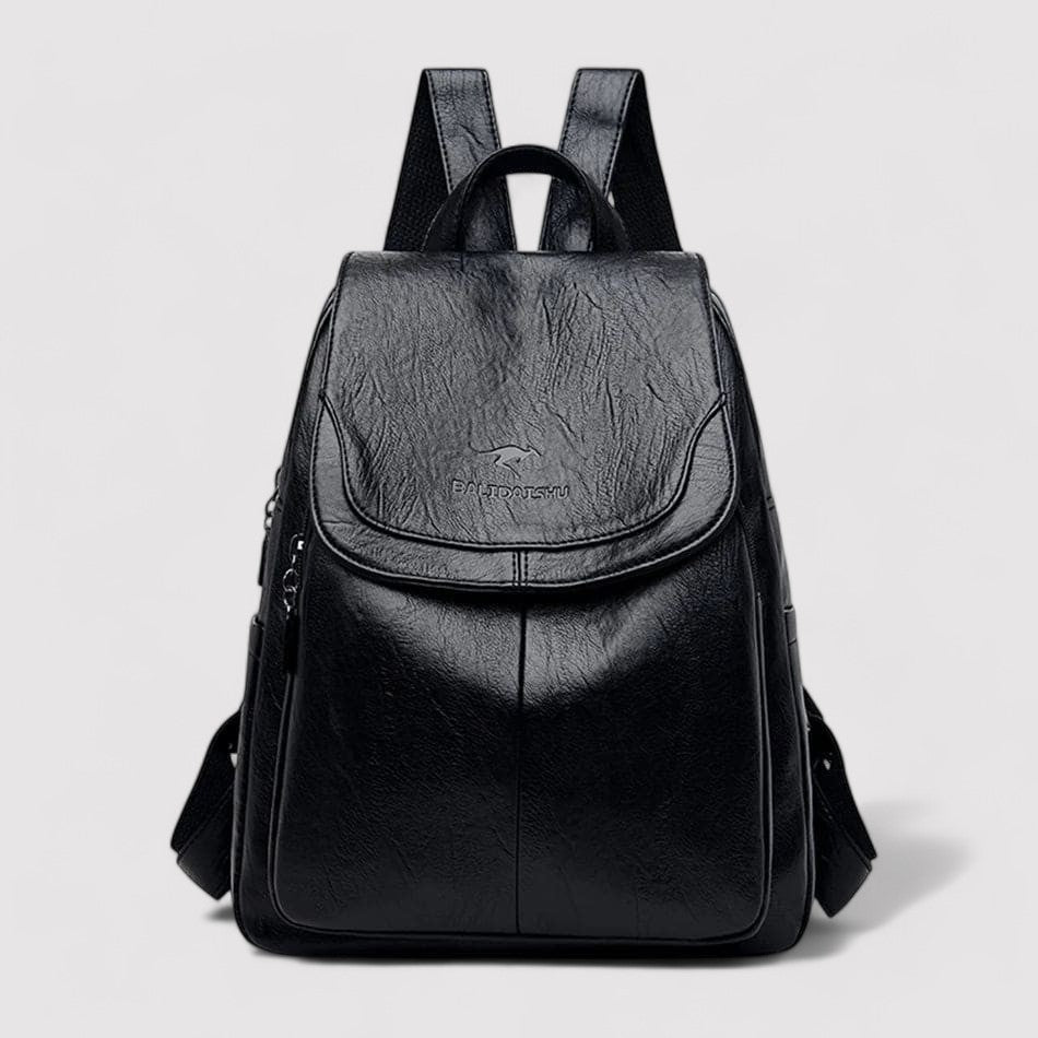 Ancien | Anti-Theft Leather Backpack afbeelding 4