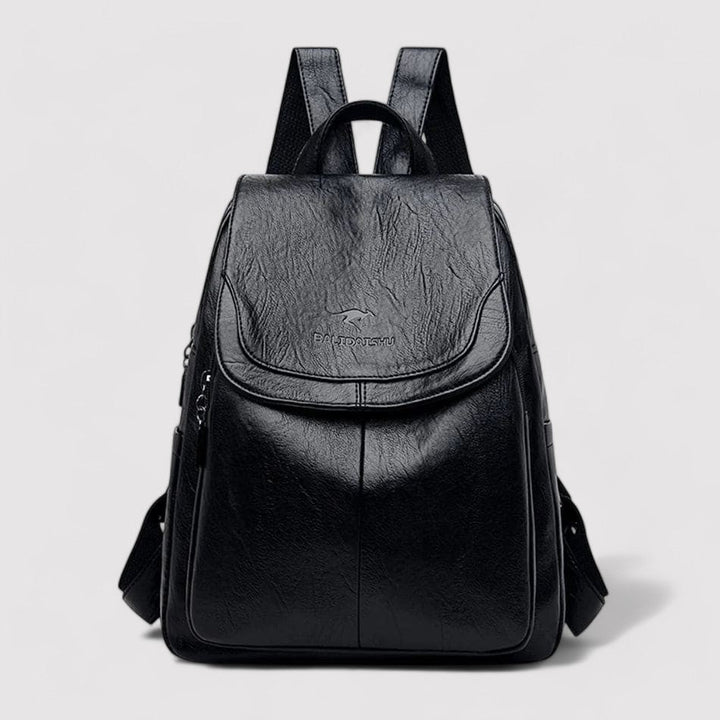 Ancien | Anti-Theft Leather Backpack afbeelding 4