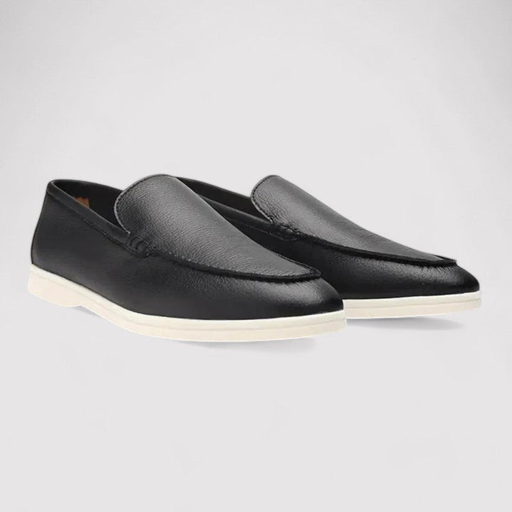 Ancien | Old Money Cowhide Leather Loafers afbeelding 1