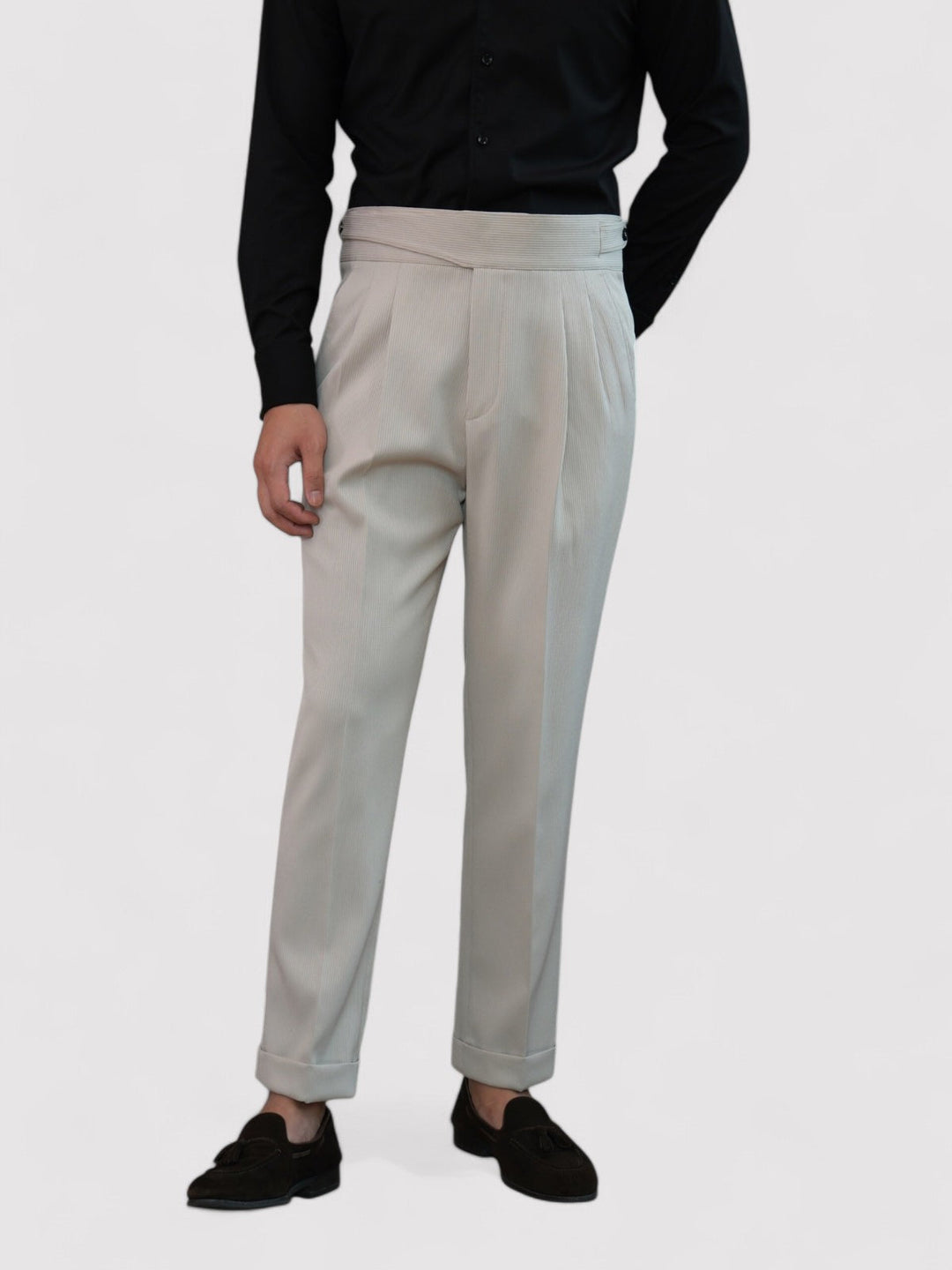 Ancien | Men's Old Money High Waist Gurkha Pantalon afbeelding 10