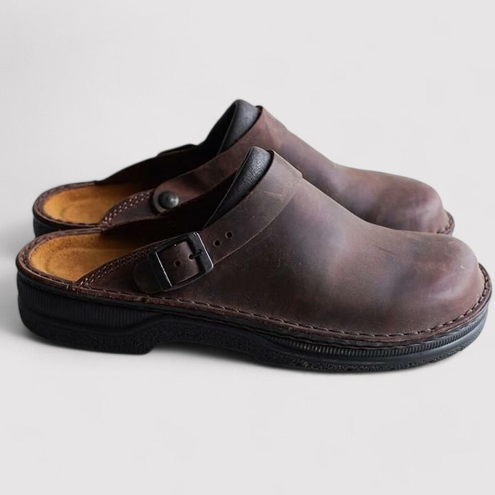 Ancien | Orthopaedic Leather Shoes-Slippers Unisex afbeelding 5
