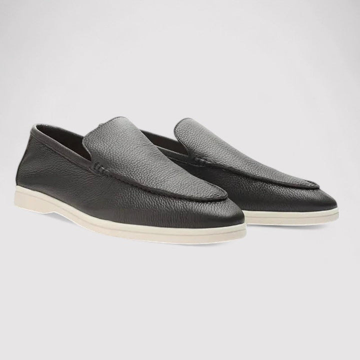 Ancien | Old Money Cowhide Leather Loafers afbeelding 4
