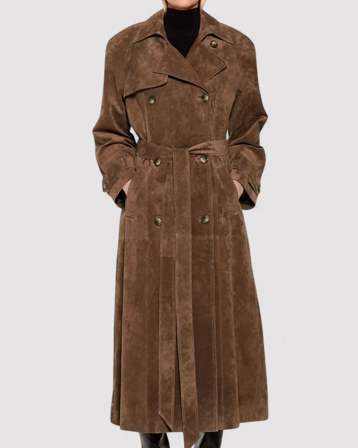 Ancien | Women's Faux Leather Coat afbeelding 1