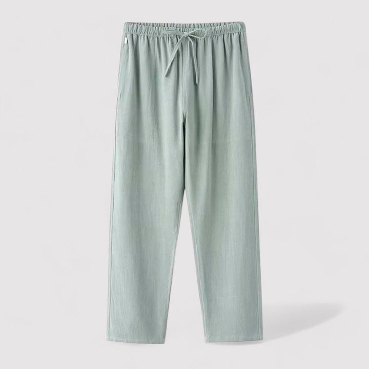 Ancien | Linen Pantalon (Oversized Fit) afbeelding 2