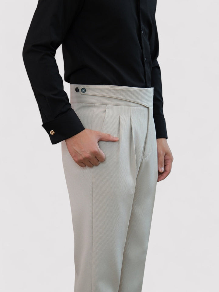 Ancien | Men's Old Money High Waist Gurkha Pantalon afbeelding 11