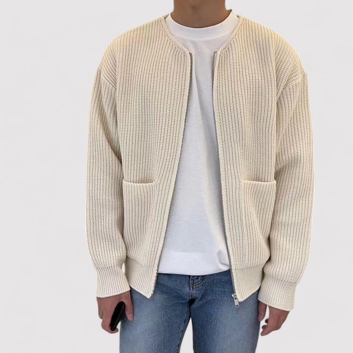 Ancien | Old Money Knitted Men's Cardigan afbeelding 7