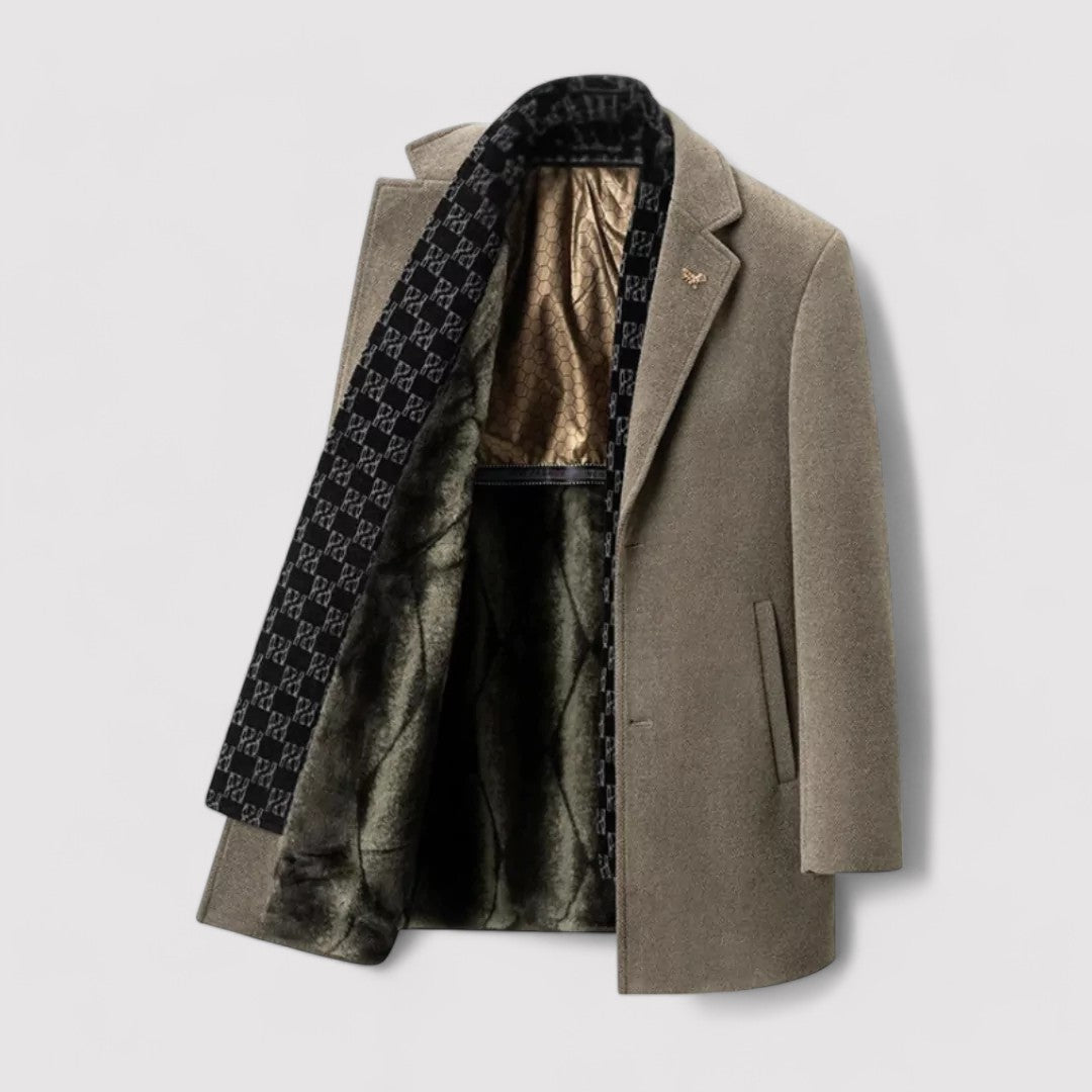 Ancien | Old Money Men's Estate Wool Coat afbeelding 4
