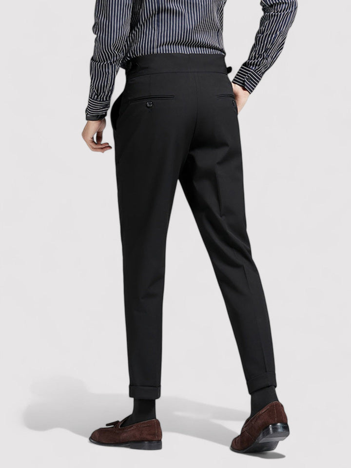 Ancien | Men's Naples Wrinkle Free High-Waist Pantalon afbeelding 8