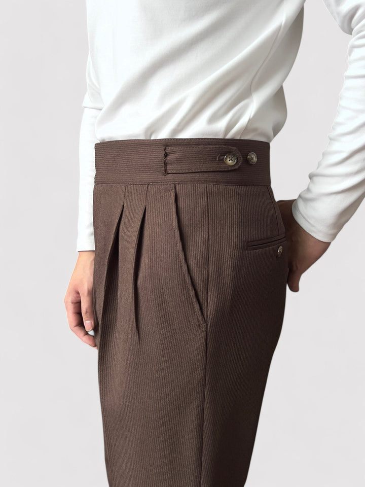 Ancien | Men's Old Money High Waist Gurkha Pantalon afbeelding 8