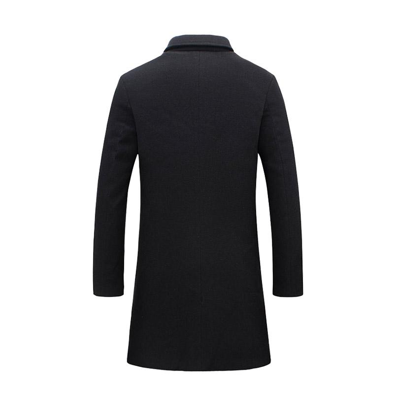 West Louis™ Business-Man Windproof Long Coat afbeelding 4