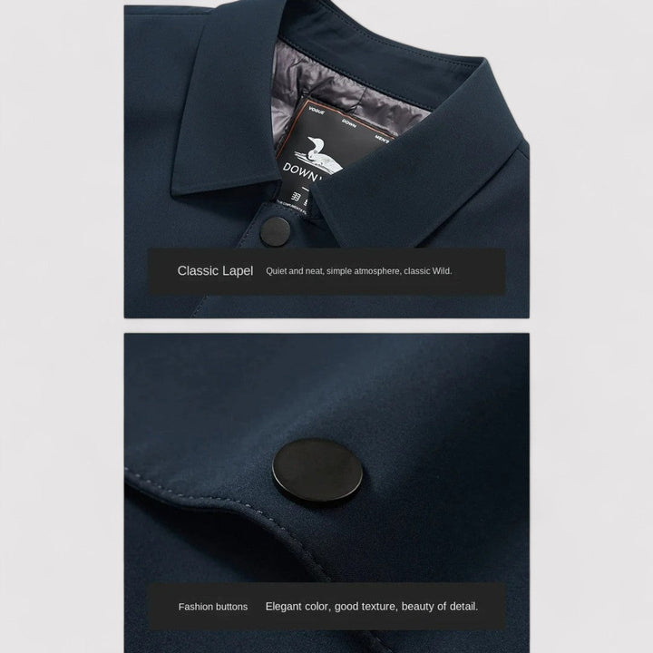 Ancien | Men's Luxury Business Lightweight Coat afbeelding 4