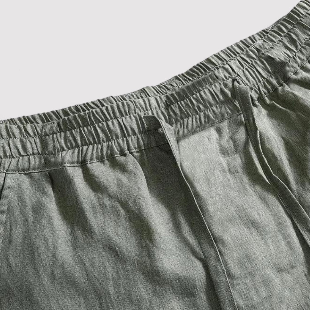 Ancien | Linen Pantalon (Straight Fit) afbeelding 5