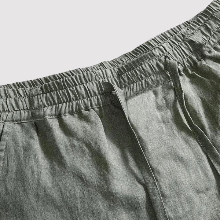 Ancien | Linen Pantalon (Straight Fit) afbeelding 5