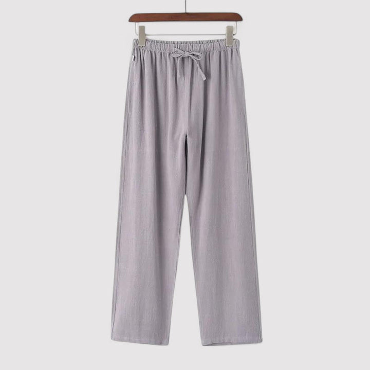 Ancien | Linen Pantalon (Oversized Fit) afbeelding 3