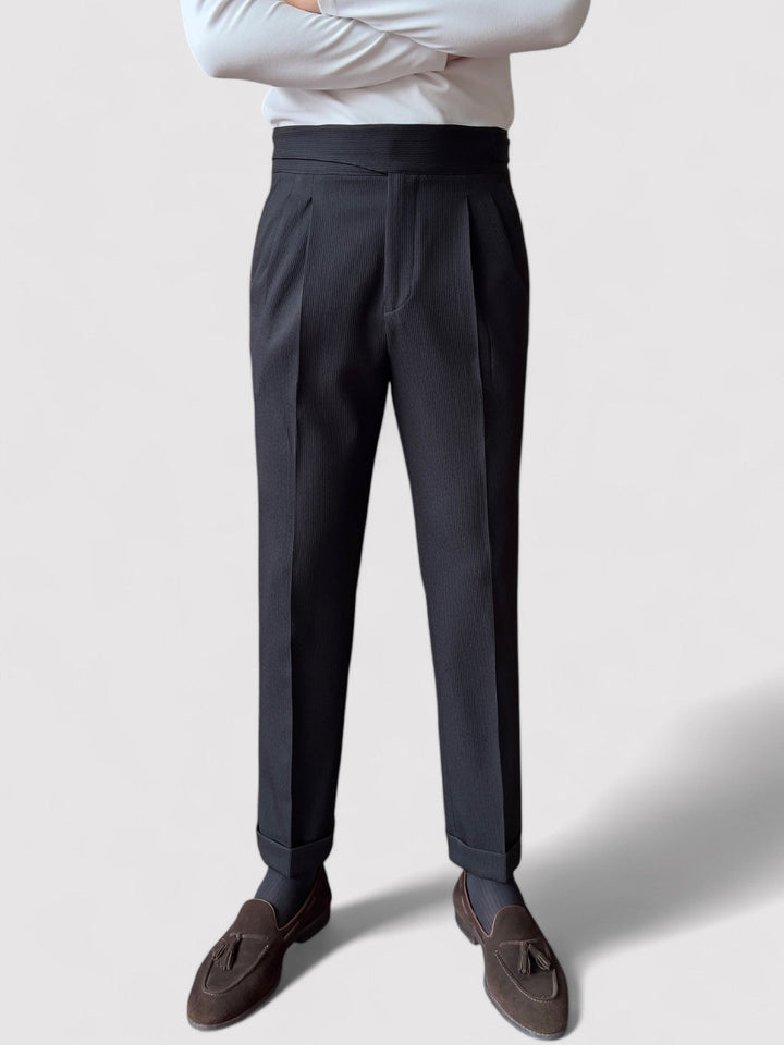 Ancien | Men's Old Money High Waist Gurkha Pantalon afbeelding 2