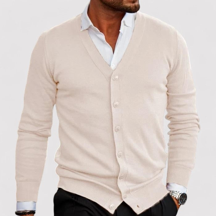 Ancien | Men's Casual Old Money Cardigan afbeelding 4