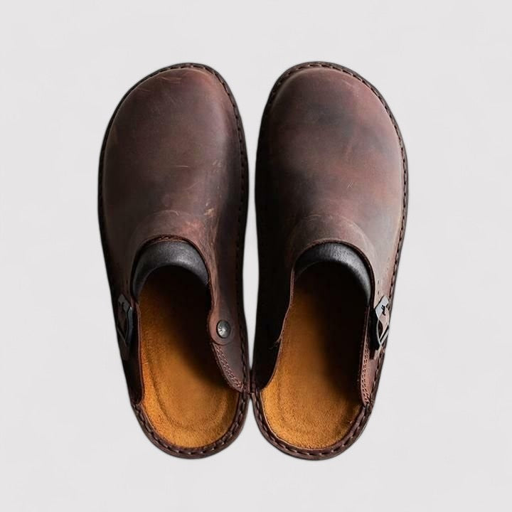 Ancien | Orthopaedic Leather Shoes-Slippers Unisex afbeelding 6