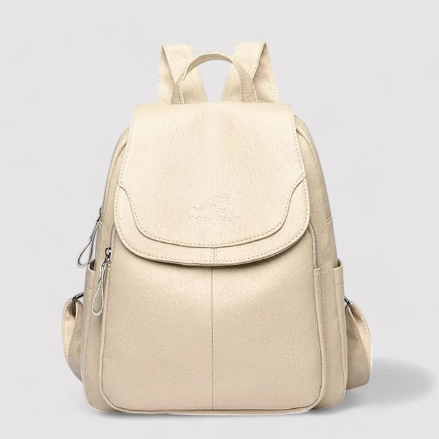 Ancien | Anti-Theft Leather Backpack afbeelding 7