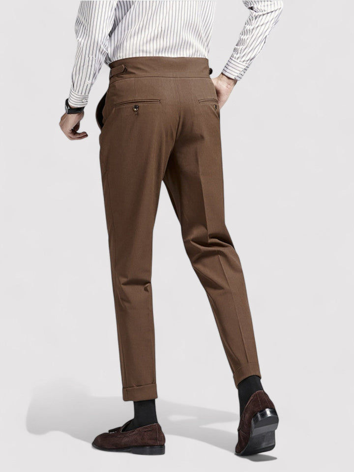 Ancien | Men's Naples Wrinkle Free High-Waist Pantalon afbeelding 6