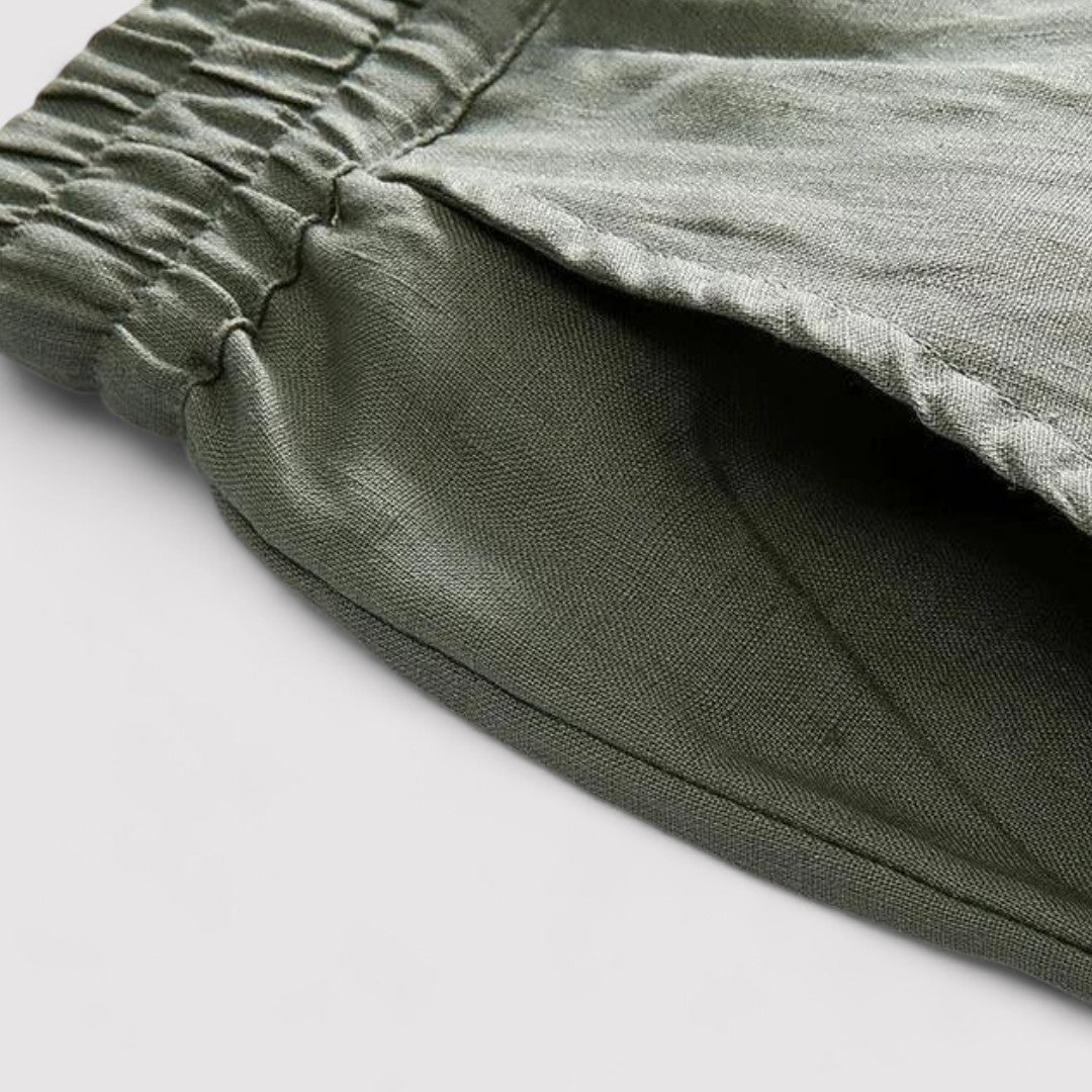 Ancien | Linen Pantalon (Straight Fit) afbeelding 6