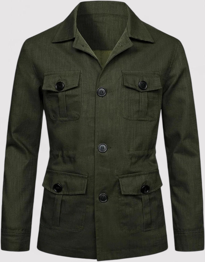 Ancien | Luxurious Men's Cargo Jacket afbeelding 7