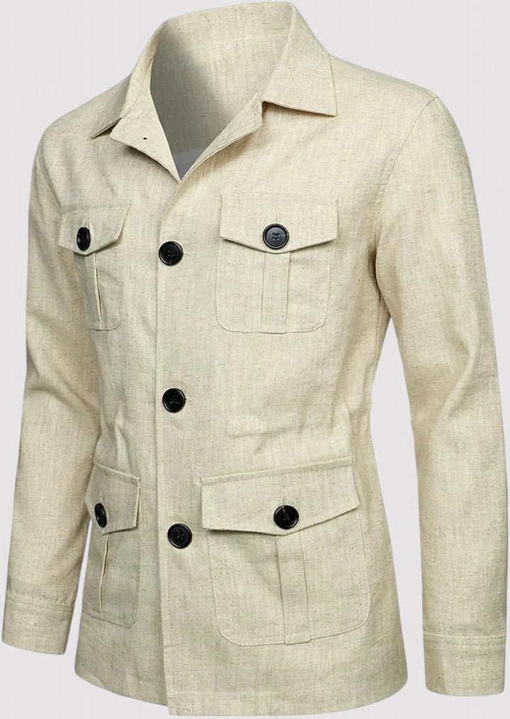 Ancien | Luxurious Men's Cargo Jacket afbeelding 2
