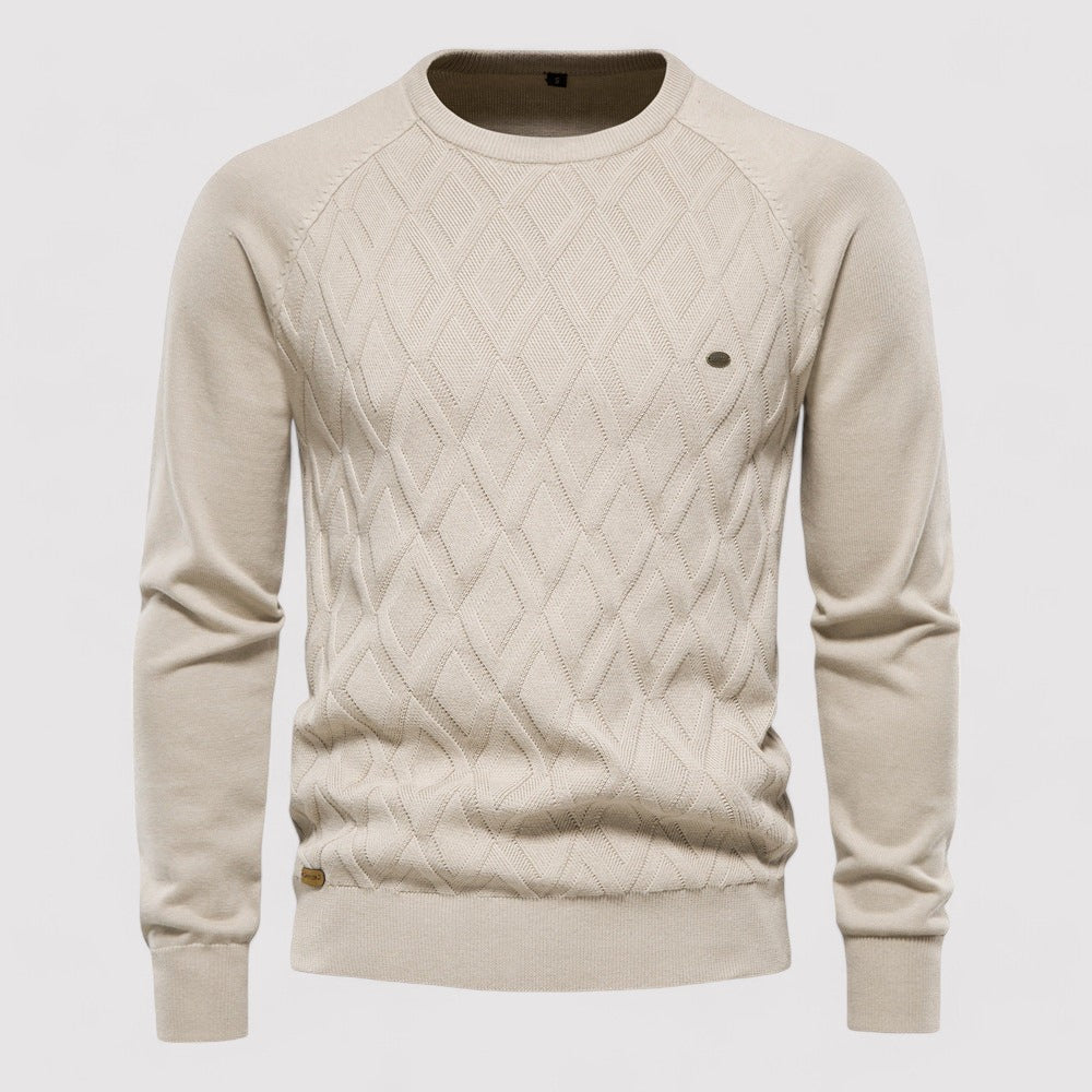Ancien | Knitted Oxford Men's Sweater afbeelding 2