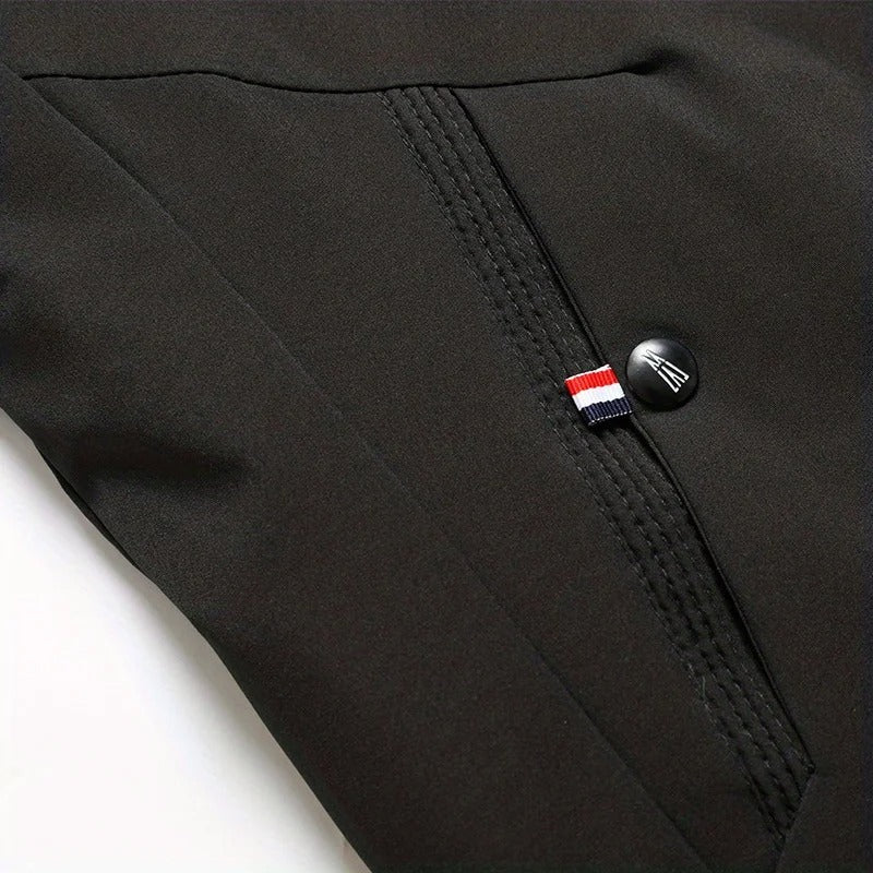 Oliver | Men's luxe waterproof jacket with hood