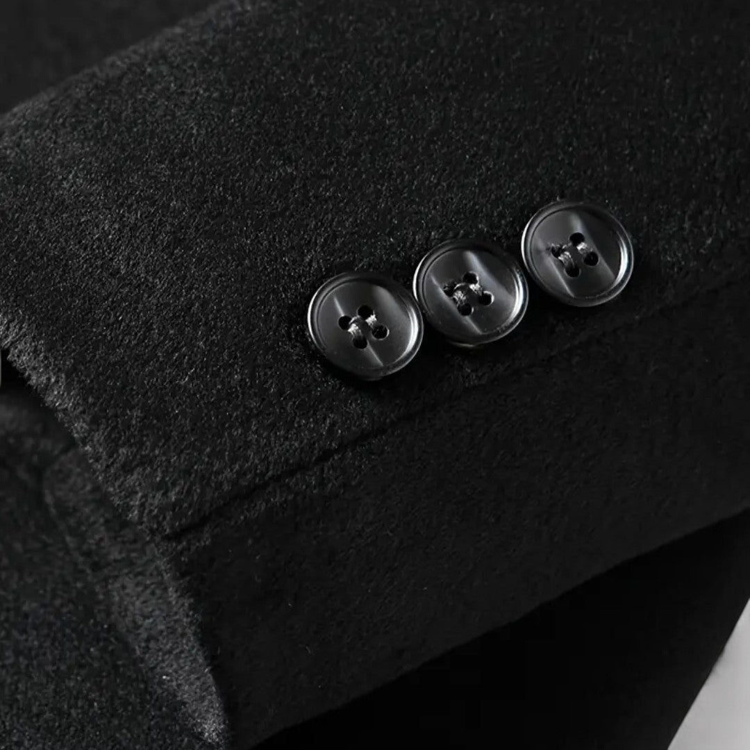 Ancien | Men's Premium Woolen Long Jacket afbeelding 4