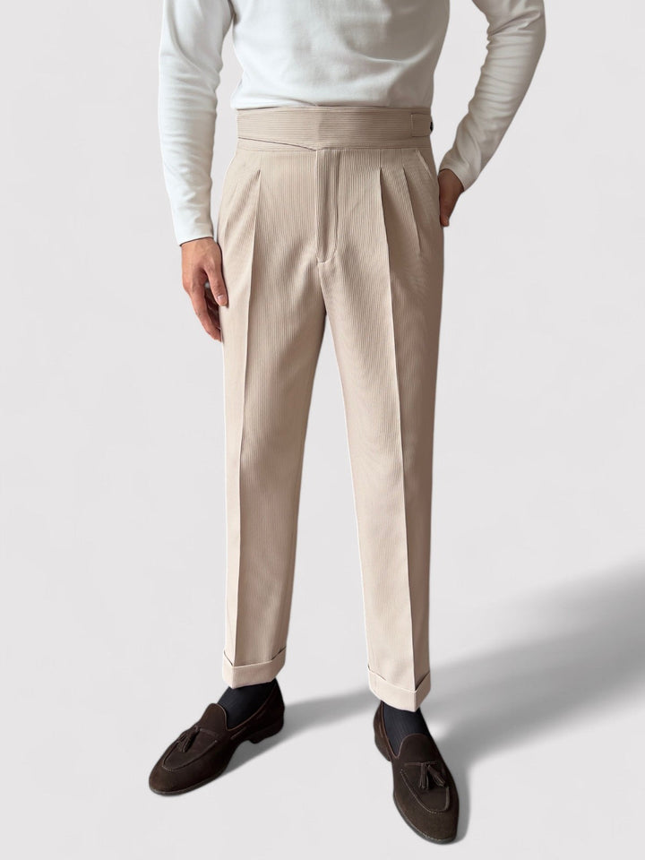 Ancien | Men's Old Money High Waist Gurkha Pantalon afbeelding 9