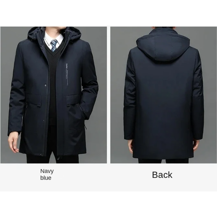 Ancien | Men’s Windproof Winter Parka Jacket with Warm Lining afbeelding 12