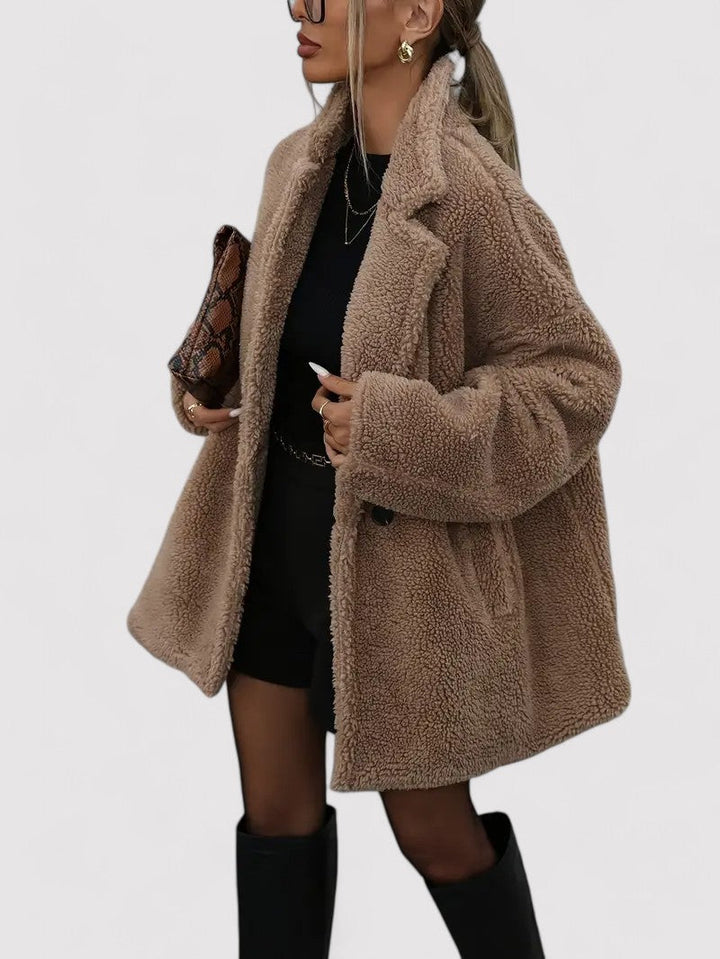 Ancien | Teddy Women's Jacket with Pockets afbeelding 3