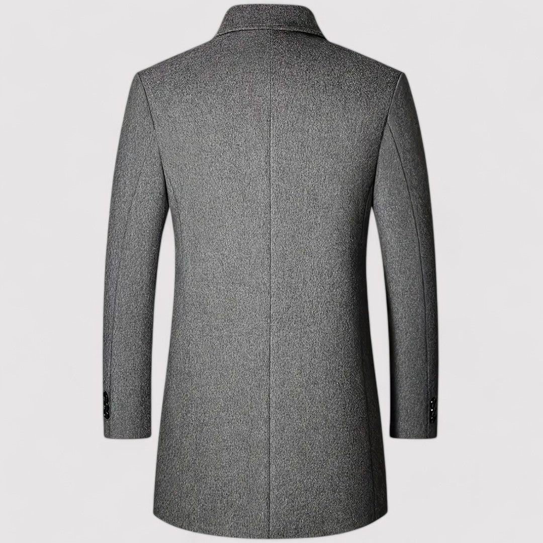 Ancien | Men's Premium Woolen Long Jacket afbeelding 6